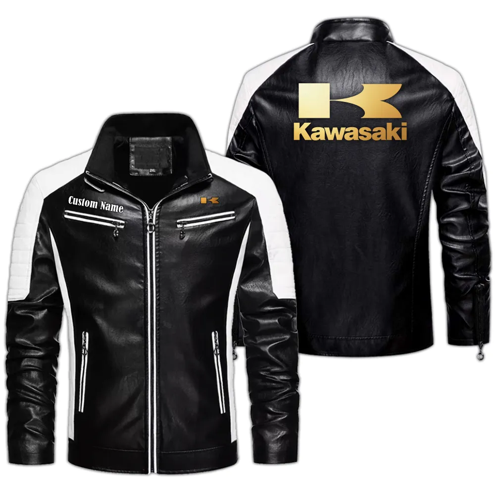 Sport Bike Men's Pu Leather Jacket, Performance PU Leather Jacket CAR040 - Black