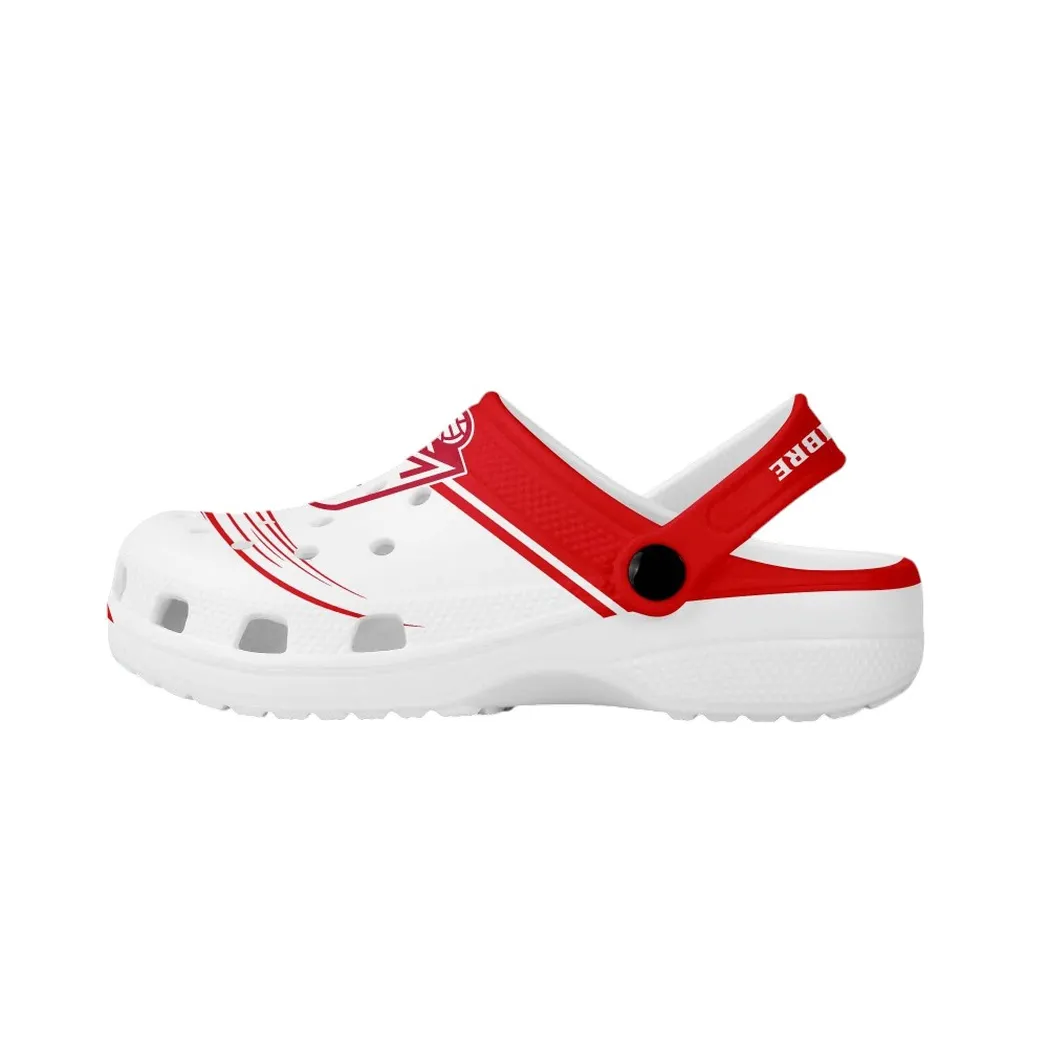 Sport Fans Clogs, Team Spirit Footwear - White - Image 3
