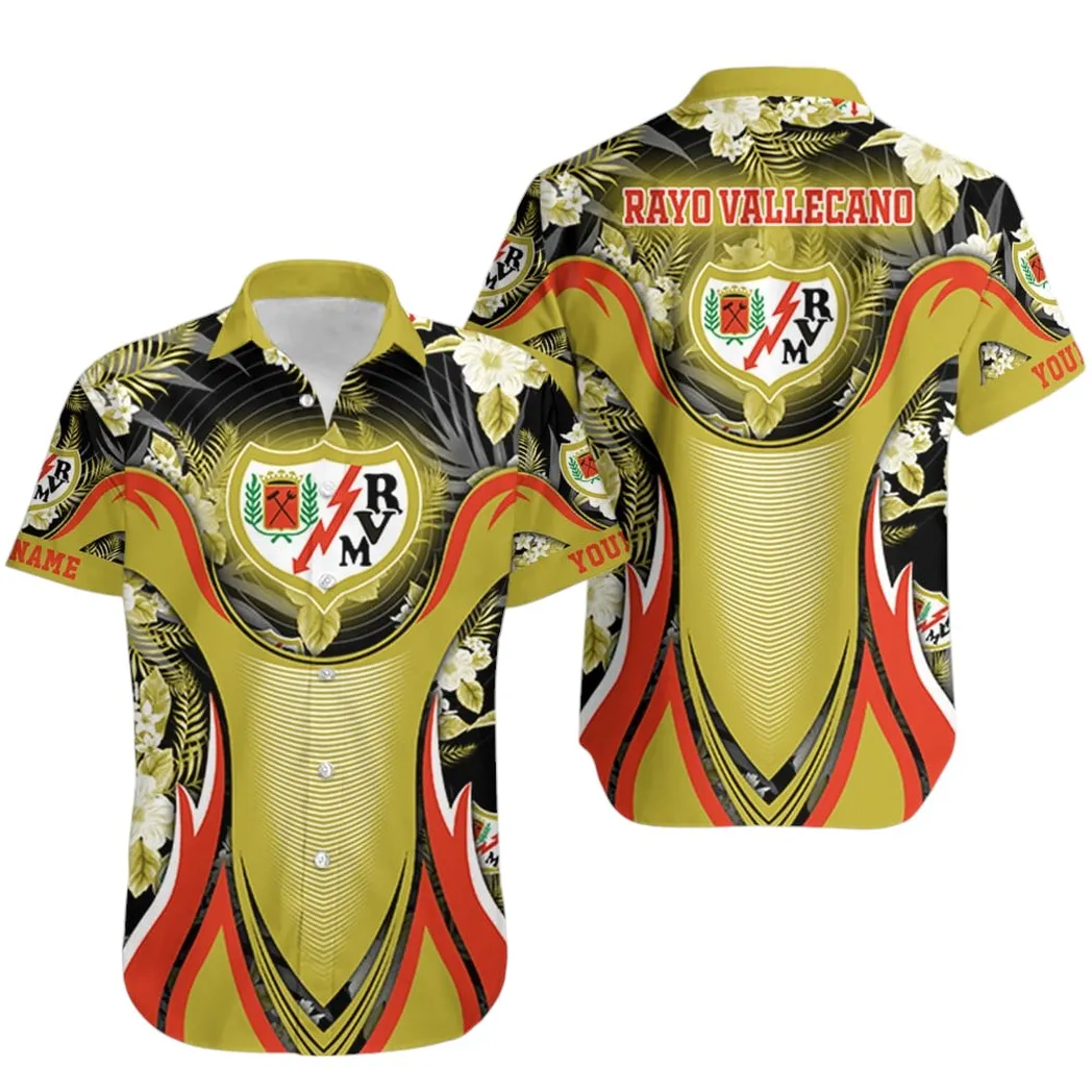 Sport Fans Hawaiian Shirt, Summer Match Button Shirt LALIGA220