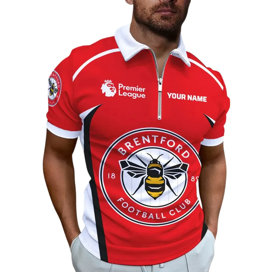 Sport Fans Zipper Polo Shirt, Everyday Fan Polo Shirt SPO071