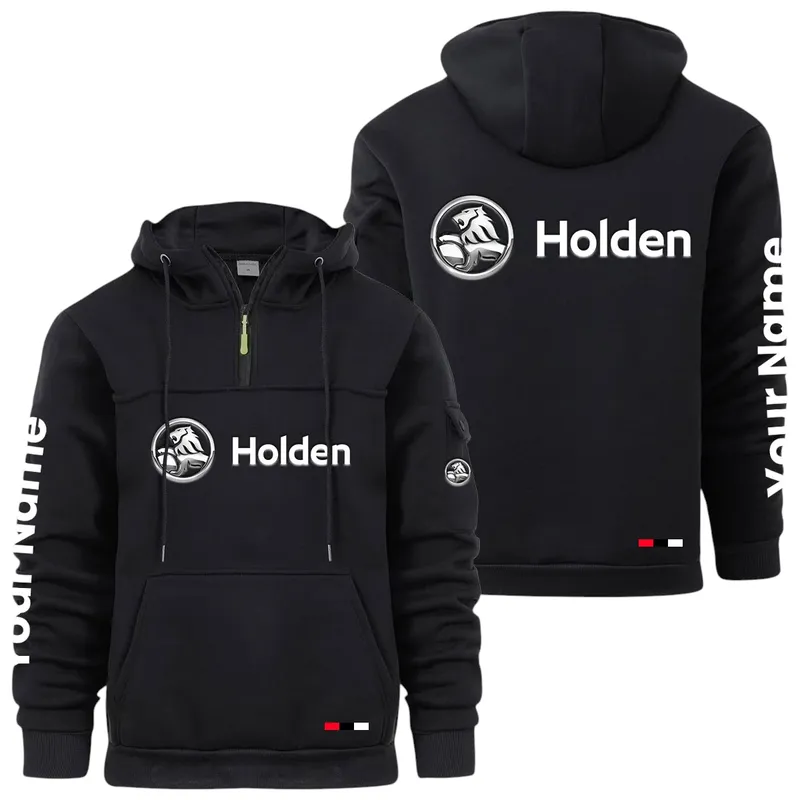 Sport Saloon Large Pocket Hoodie, Road Inspired Casual Hoodie CAR514 - Black