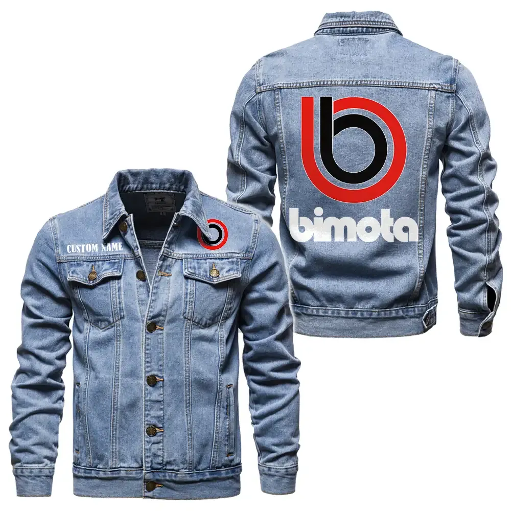 Sportbike Denim Jacket, Everyday Rugged Denim Jacket CAR190 - Light Blue