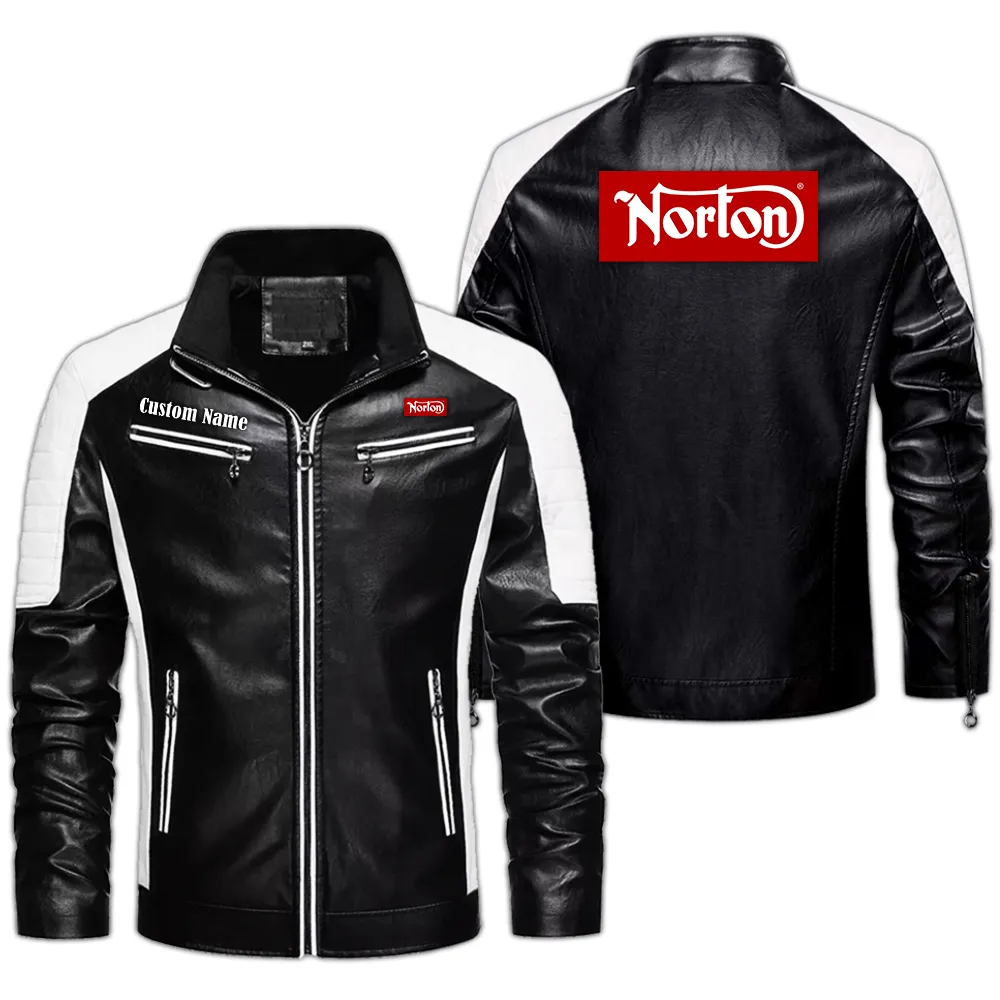 Timeless Motorcycle Men's Pu Leather Jacket, Garage Life PU Jacket CAR040 - Black