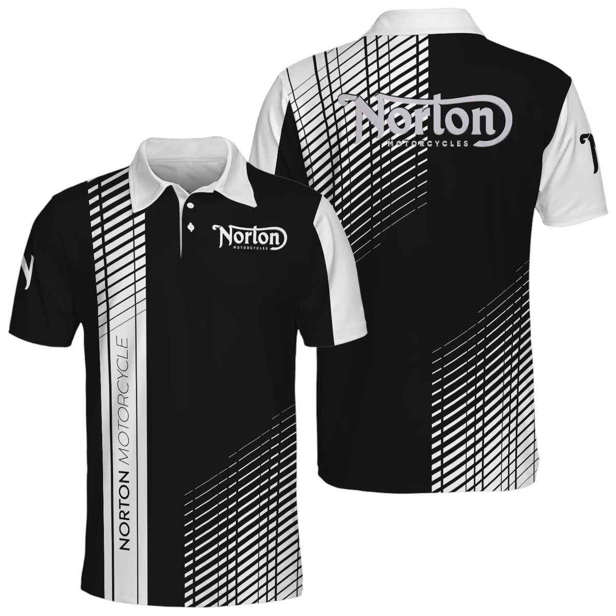 Timeless Motorcycle Polo Shirt, Sporty Urban Polo CAR514100825150