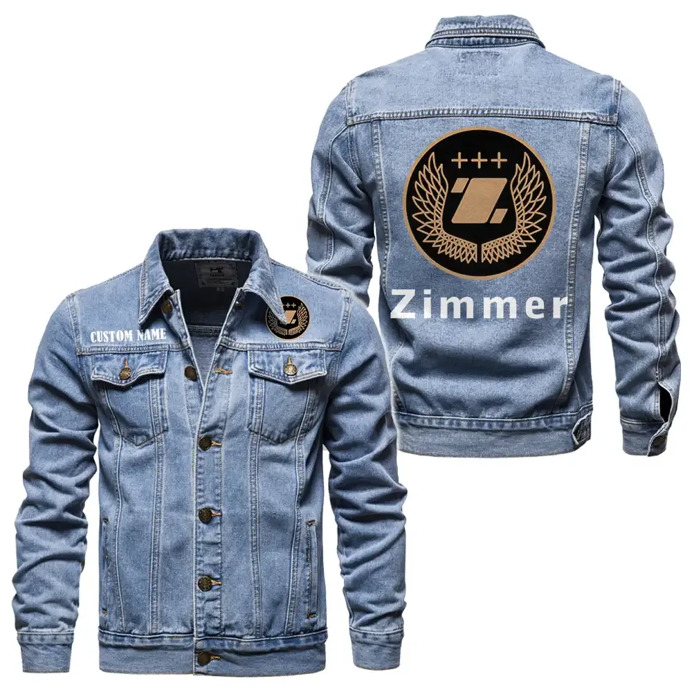 Timeless Spirit Denim Jacket, Ride Bold in Denim CAR190 - Light Blue