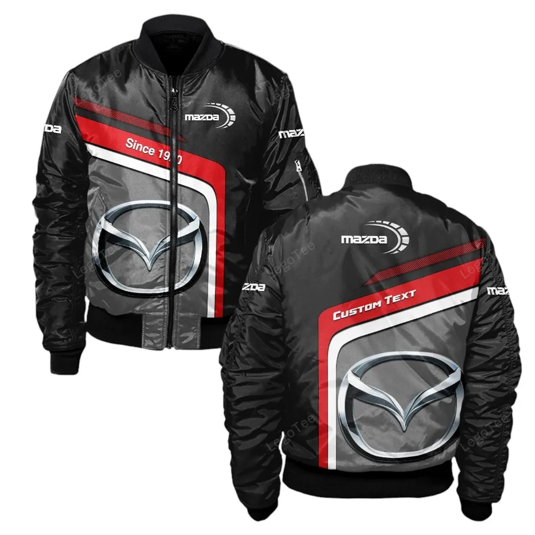 Touring Car Bomber Jacket, Custom Bomber Jacket Men CAR111