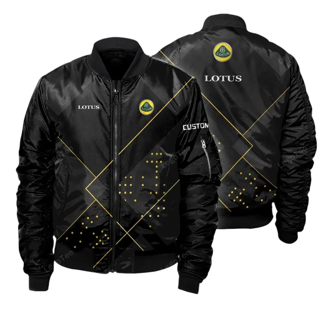 Track Day Vehicle Bomber Jacket, Sports Bomber Jacket Custom CAR114