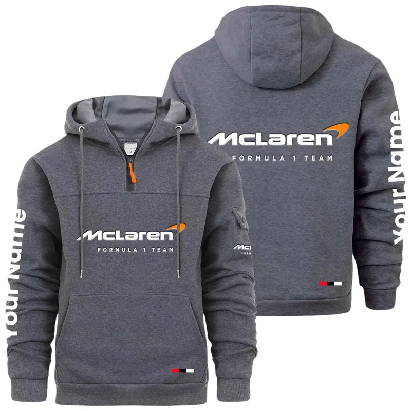 Track Monster Large Pocket Hoodie, Everyday Road-Ready Pullover CAR514 - Dark Gray