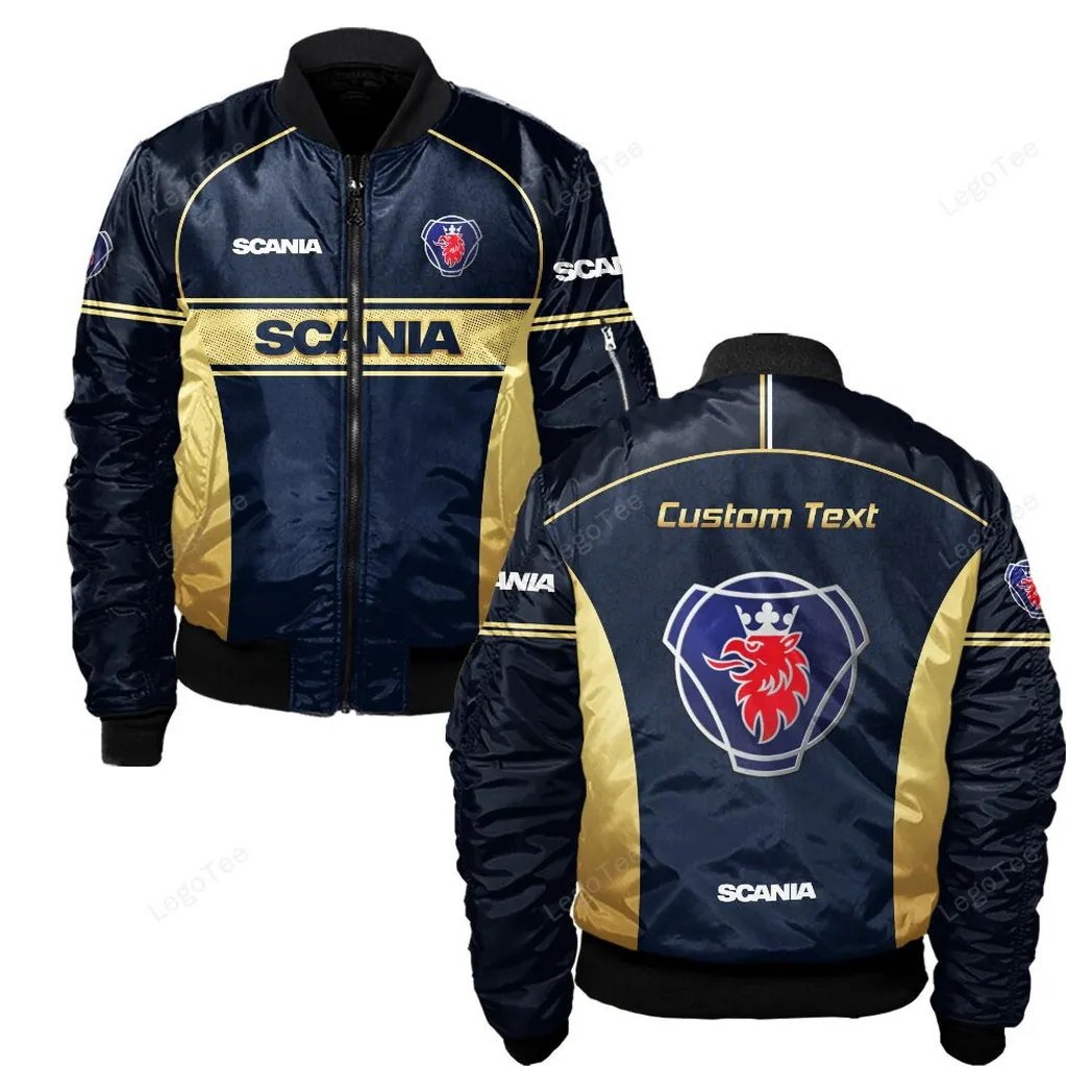 Tractor-Trailer Bomber Jacket, Bomber Jacket Match Day CAR137