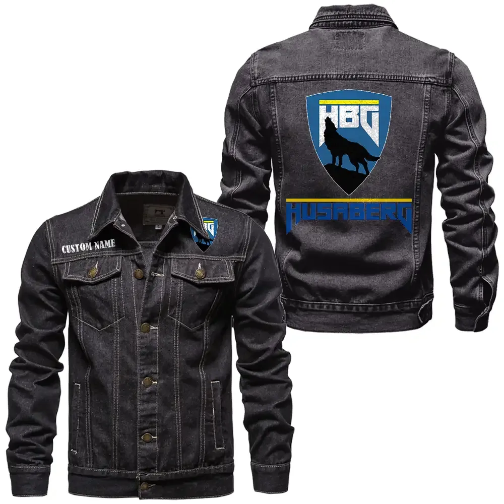 Trail Rider Denim Jacket, True Gearhead Denim Look CAR190 - Black
