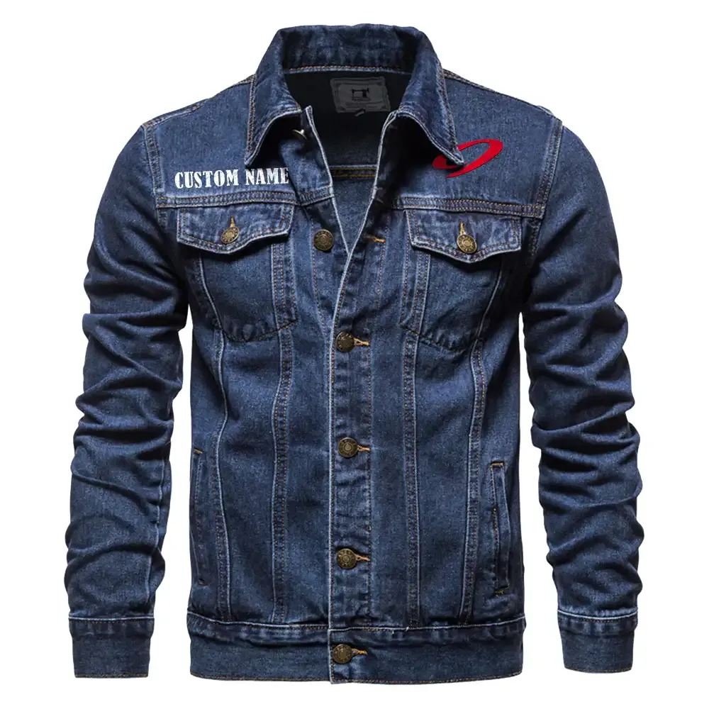 Trail Spirit Denim Jacket, Classic Fit Gearhead Spirit CAR190 - Dark Blue