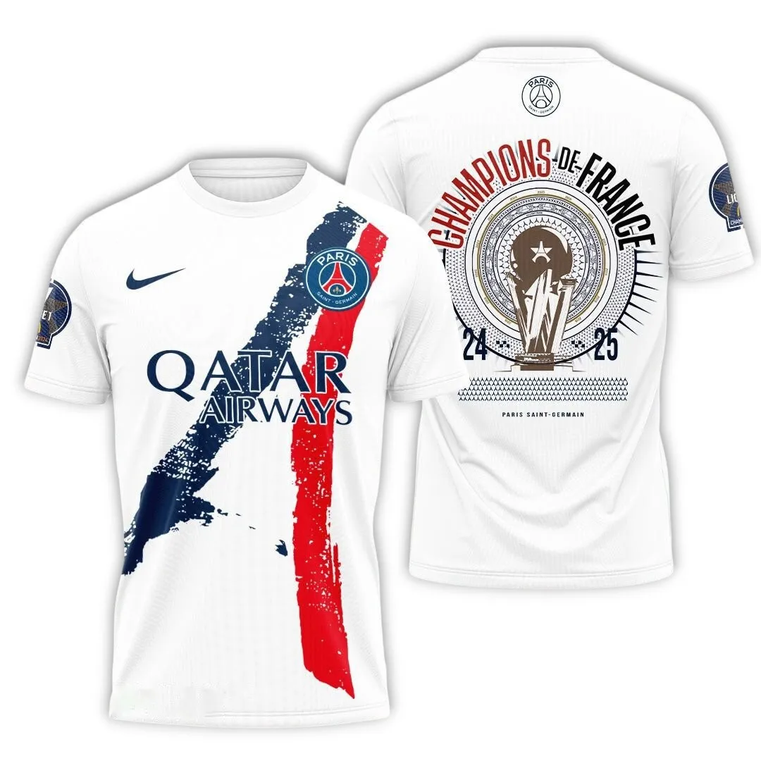 True Game Fans T-Shirt, Sport Spirit T-Shirt PSG940