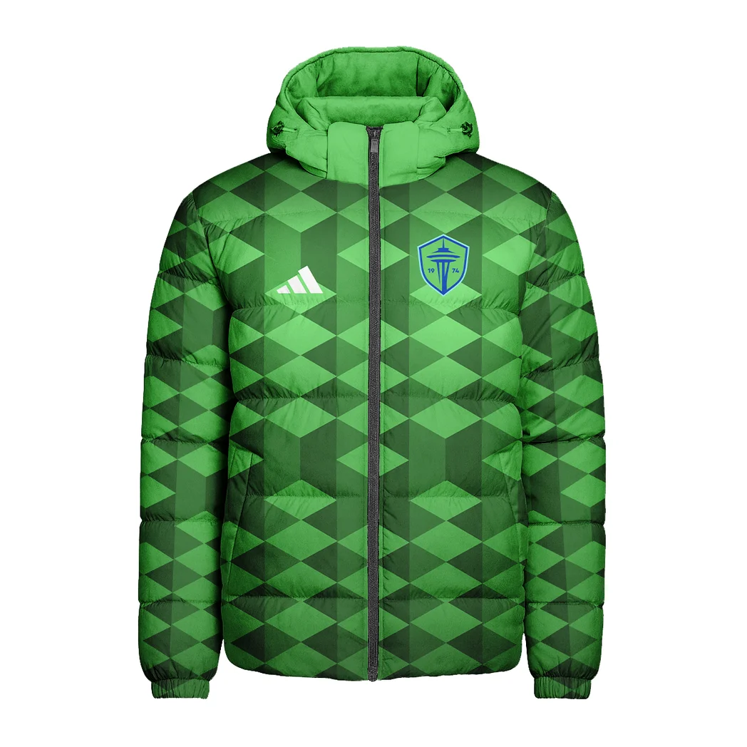 True Support Hooded Cotton Jacket, Sport Lifestyle Fan Jacket HVN1311SS - Image 2