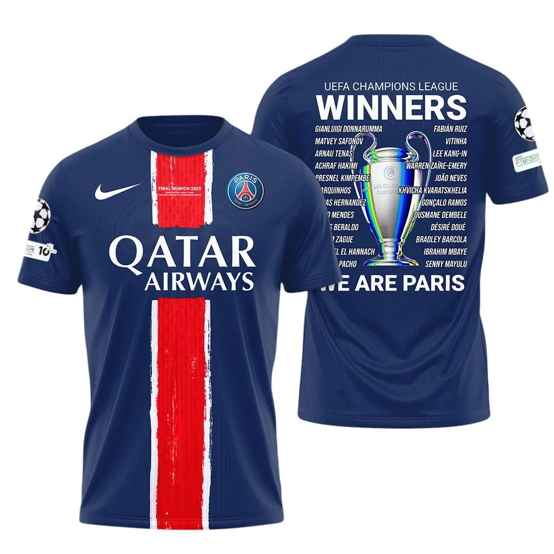 United Support T-Shirt, Game Vibe T-Shirt PSG970