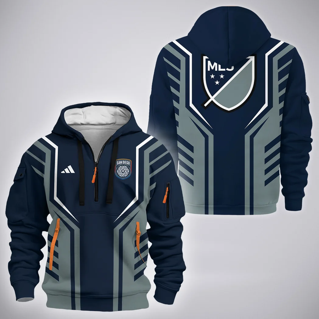 Unity Core Hoodie Half Zip 3D, Athletic Fan Half-Zip Hoodie HVN1310SD