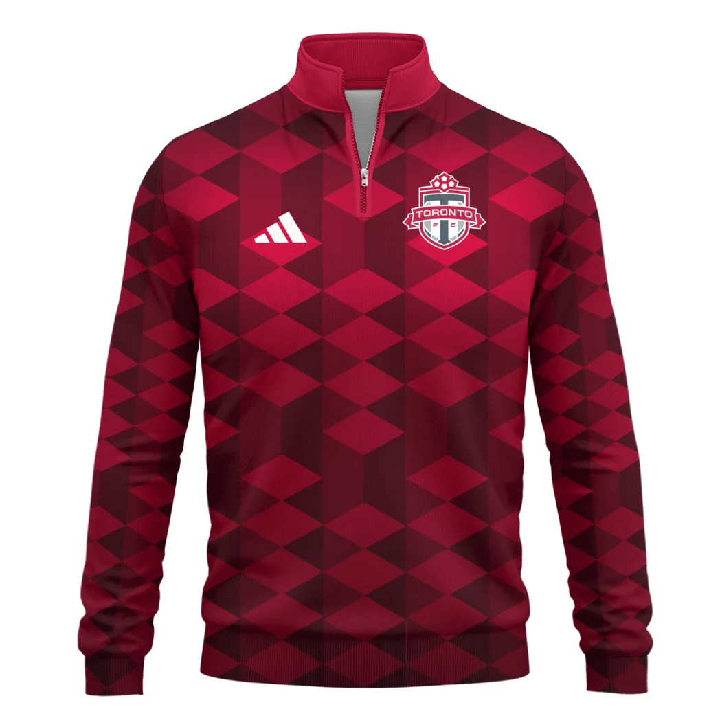 Unity Fans Quarter-Zip Sweatshirt, Warm-Up Quarter-Zip Comfort HVN1311TF - Image 2