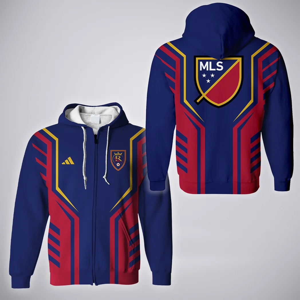 Unity Fans Zipper Hoodie, Sporty Fan Full-Zip Hoodie HVN1310RS