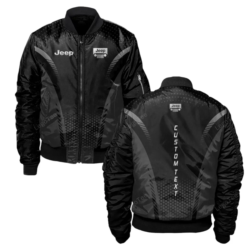 Utility 4x4 Manufacturer Bomber Jacket, Sports Bomber Jacket Custom CAR108