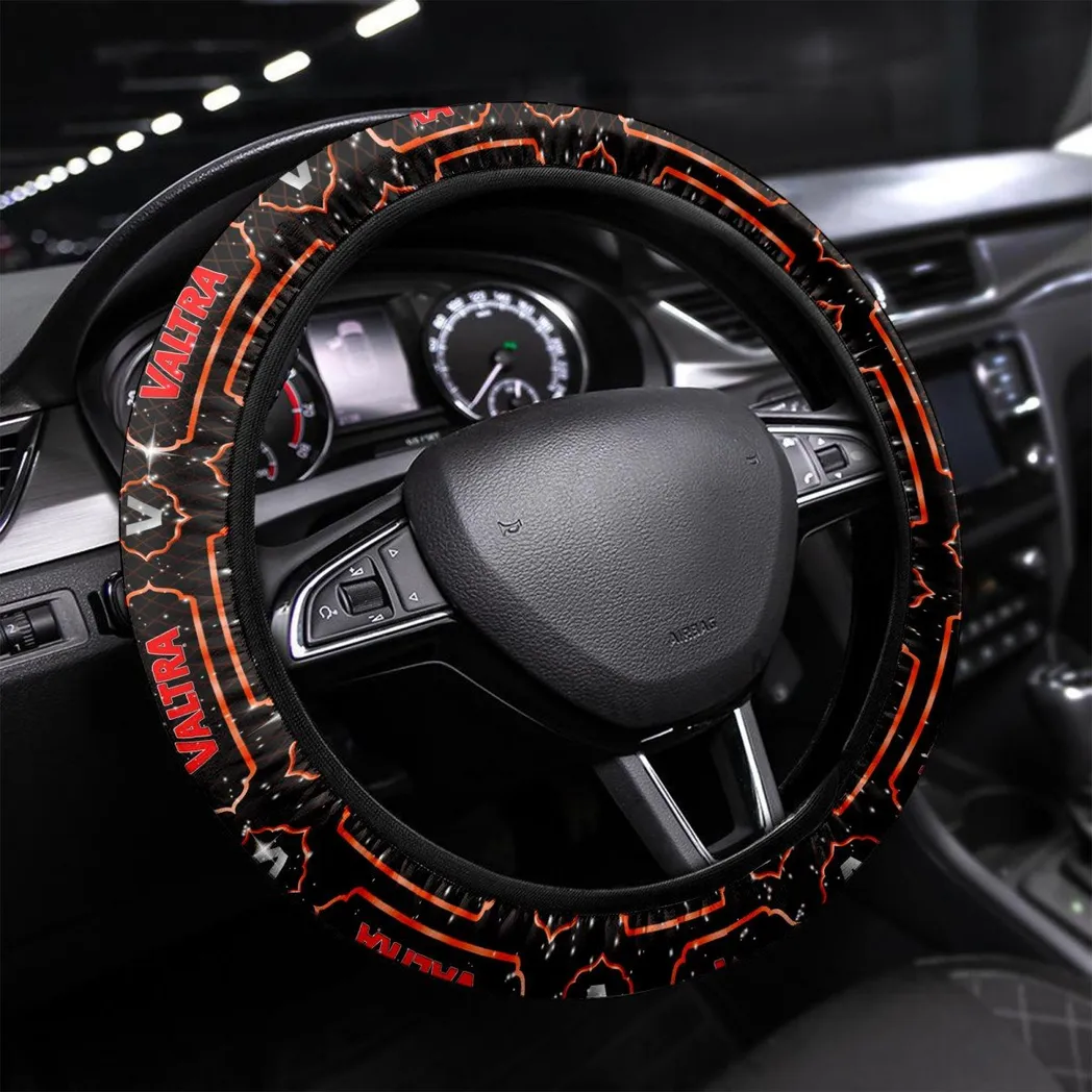 Utility Tractor Steering Wheel Cover 3D Print, Auto Fan Comfort Wheel Cover CAR550 - Orange