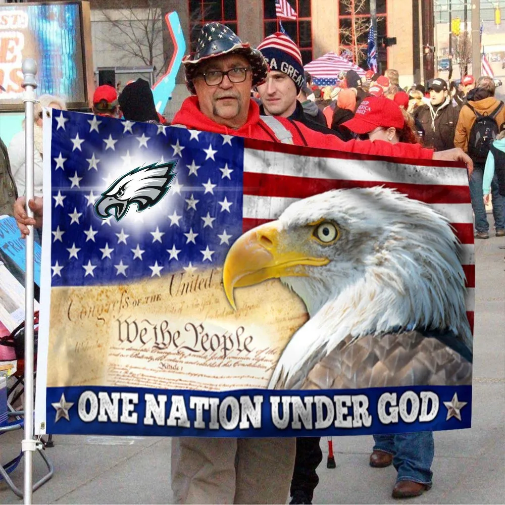 Victory Wings Flag 3D Print, Fan Energy Flag NFL151